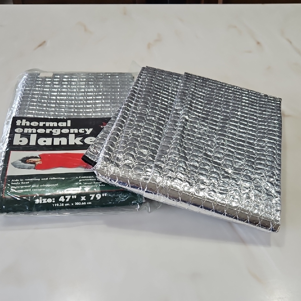 Thermal Emergency Blanket - Silver